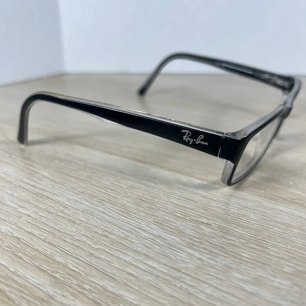 Ray-Ban RB5169 2034 Eyeglasses PARTS ONLY Black Clear Full Frames 52-16-140